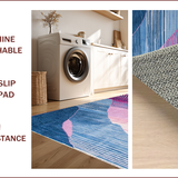 Artistic Abstract Pink Blue Fusion(Pink)