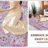 Charming Toned Floral Motif(Gray)