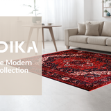 Artful Minimalist Wave(Red)