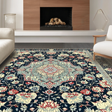 Contemporary Elegant Floral Aesthetic(Black)