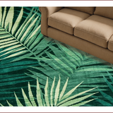 Lush Green Fern Motif(Green)