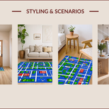 Interactive Urban Adventure Mat(Green)