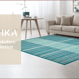 Chic Geometric Plush Aesthetic(Blue)