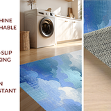 Modern Dreamy Sky Motif(Blue)