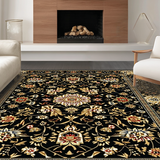 Chic Abstract Flower Design(Black)