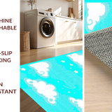 Playful Pastel Aviation Dreamscape(Blue)