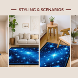 Charming Radiant Starburst Design(Blue)