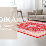 Artful Vintage Inspired Design(Red)