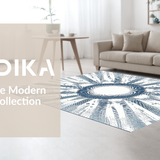 Eclectic Distressed Motif(Blue)