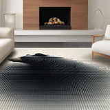 Trendy Monochrome Shag(Black)