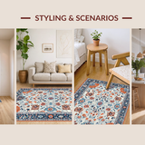 Sophisticated Abstract Floral Fusion(Gray)