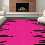 Lively Pink and Black Contrast(Pink)