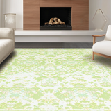 Trendy Faded Tribal Motif(Green)