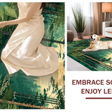 Earthy Rustic Symmetrical Elements(Green)