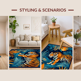 Chic Tropical Botanical Theme(Blue)