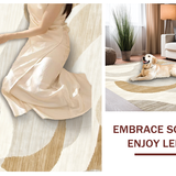 Minimalist Creamy Symmetrical Shapes(Beige)