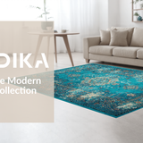 Luxe Transitional Textural Design(Blue)