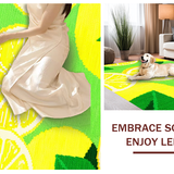 Citrus Inspired Floral Elegance(Yellow)