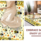 Sunny Yellow Rustic Blossom Design(Yellow)