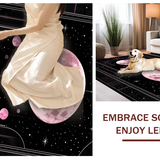 Starry Sky Vibrant Botanical Motif(Pink)