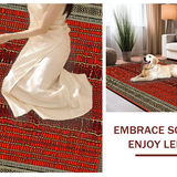 Whimsical Animal Print Elegance(Red)
