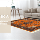 Boho Non Slip Playroom(Orange)