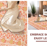 Artful Tiled Cultural Print(Pink)