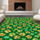 Playful Whimsical Shamrock Illustrations(Green)