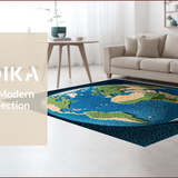 Space View World for Entryway Decor(Blue)