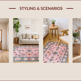 Charming Botanical Pastel Composition(Pink)