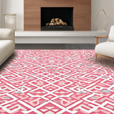 Chic Lightpink Geometric Elegance(Pink)