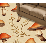 Elegant Whimsical Standing Mat for Laundry Rooms(Beige)