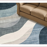 Artistic Abstract Grey Composition(Blue)