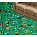 Elegant Vintage Ethnic Arrangement(Green)