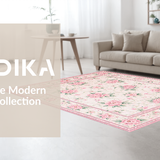 Chic Tropical Leaf Motif(Pink)
