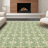 Cream Motif Vintage Inspired Aesthetic(Green)