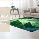 Lush Nature Inspired Patterned Surface(Green)