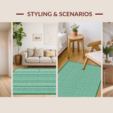 Minimalist Chic Tiled Motif(Green)