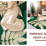 Stylish Minimalist Leafy Print(Green)