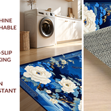 Chinoiserie Blue Floral Elegance(Blue)