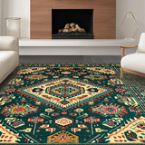 Stylish Geometric Diamond Arrangement(Green)