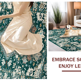 Modern Symmetrical Floral Accents(Green)