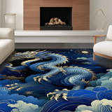 Magical Fantasy Dragon Motif(Blue)