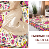 Vibrant Ethnic Floral Arrangement(White)