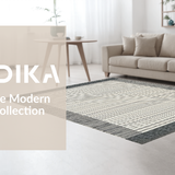 Elegant Herringbone Geometric Motif(Beige)