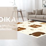 Chic Rustic Furry Accent(Beige)