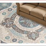 Boho Medallion Area for Minimal Living(Beige)