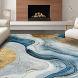 Vibrant Modern Artistic Flair(Blue)