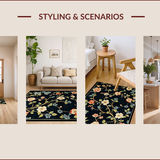 Sophisticated Grey Tiled Motif(Blue)