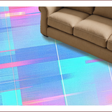 Dynamic Multicolored Geometric Motif(Blue)